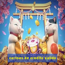 cartoes de credito valido